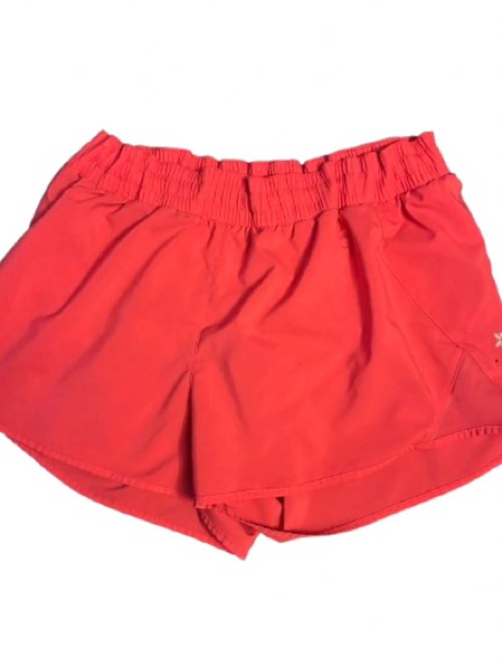 Women’s Pink Athletic Shorts with Elastic Waist Large